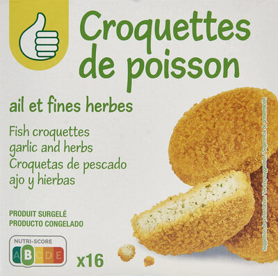 Croquettes de poisson Ail et Fines herbes