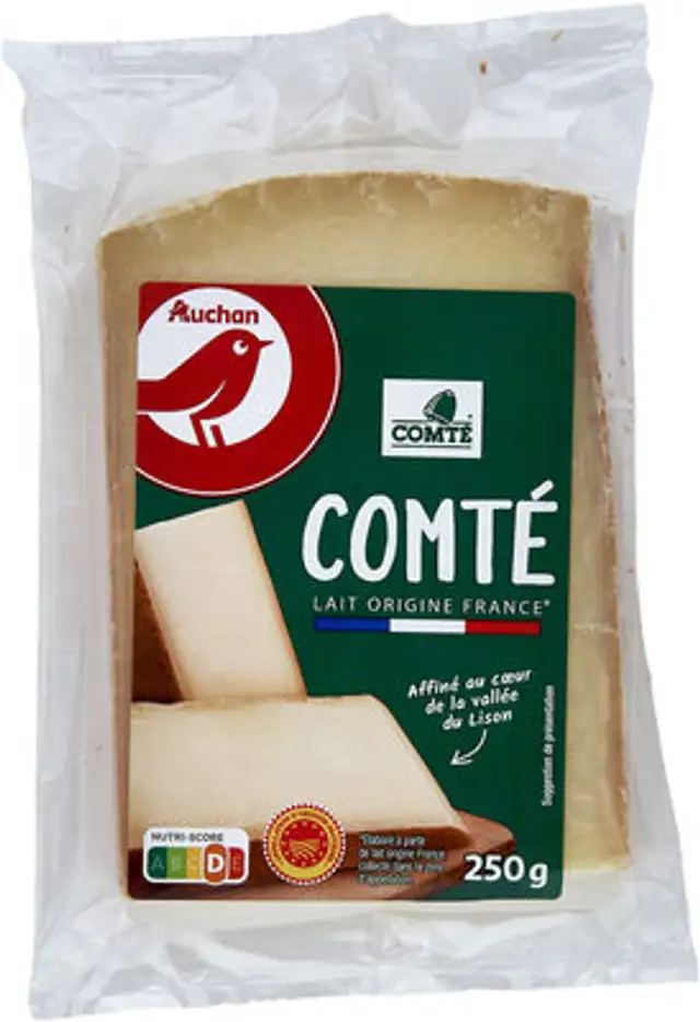 Comté front packaging