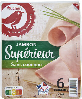 Jambon supérieur sans couenne