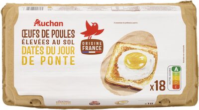 Oeufs de poules elevees au soldates du jour de pontex18