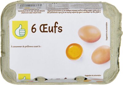 6 oeufs