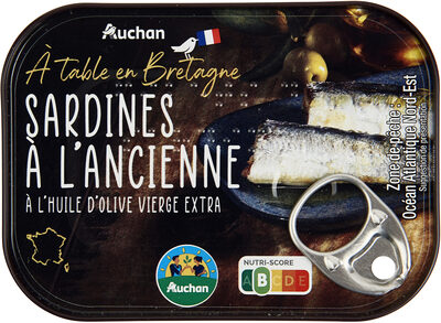 Sardines à l'ancienne à l'huile d'olive vierge extra