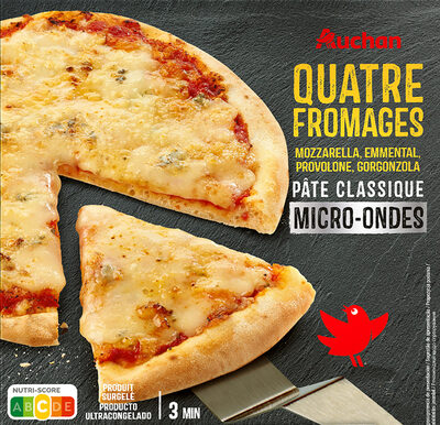 Pizza 4 fromages micro onde