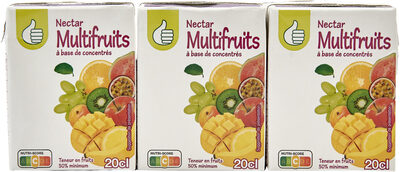 Nectar multifruit front packaging