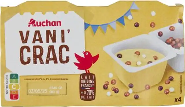 Vani’crac front packaging