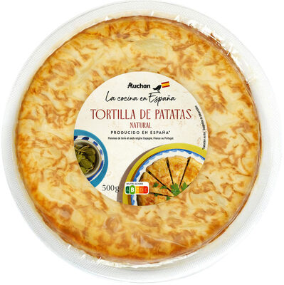 Tortilla de patatas natural