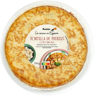 Tortilla de pommes de terres et oignons