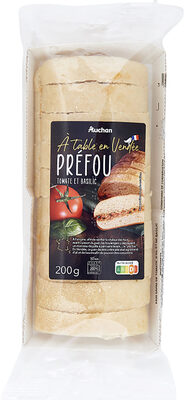 Préfou tomate et basilic