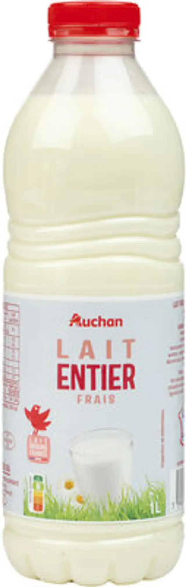 Lait entier Frais front packaging