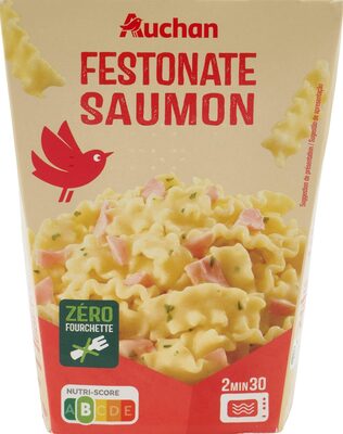 Festonate saumon citron