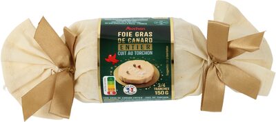 Foie gras de canard entier cuit au torchon