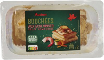 Bouchées aux écrevisses sauce homardine