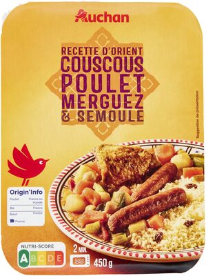 Couscous poulet merguez 450g