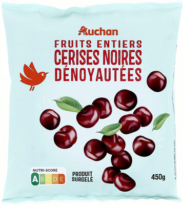 fruits entiersCERISES NOIRES dénoyautées