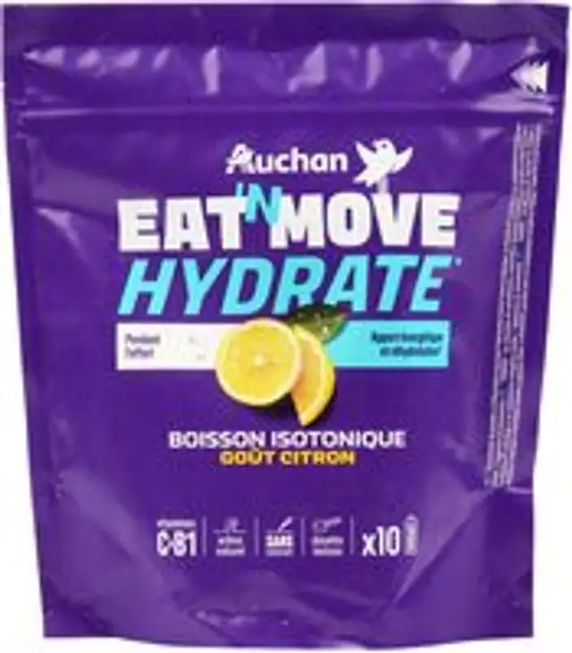 HYDRATE* - Boisson isotonique goût citron