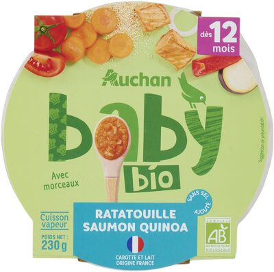 Ratatouille saumon quinoa