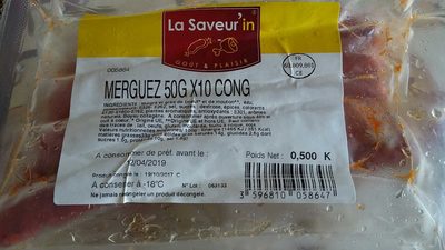 Merguez 50Gx10 CONG