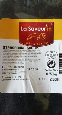 Strasbourg 50g X5