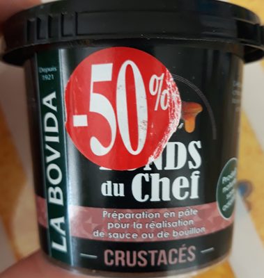 Les fonds du chef crustacés