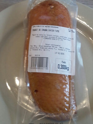 Magret de canard entier fumé