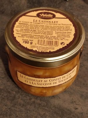Le Cassoulet au Confit de Canard et à la Saucisse de Toulouse