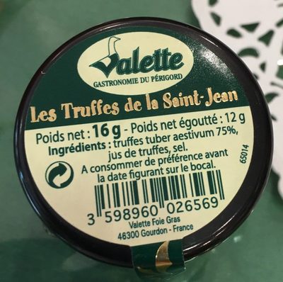 Les truffes de la st Jean