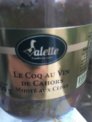Le coq au vin de Cahors