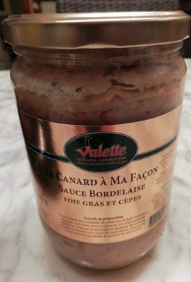 Le canard à ma façon Sauce Bordelaise