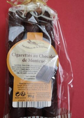 Cigarettes au chocolat de Montcuq