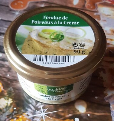 Fondue de poireaux à la crème