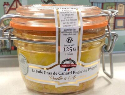 Le foie gras de canard entier du périgord