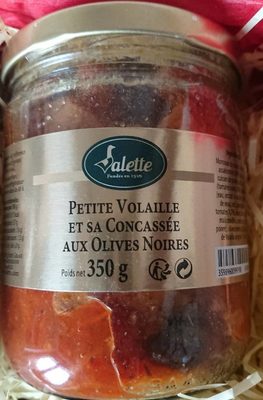 Petite volaille et olives noires