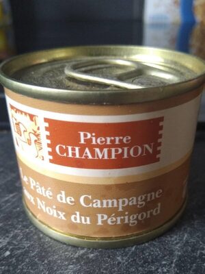 Pâté de campagne aux noix