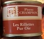 Les rillettes pur oie
