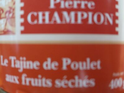 Tajine de poulet aux fruits séchés