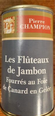 Les Flûteaux de jambon front packaging