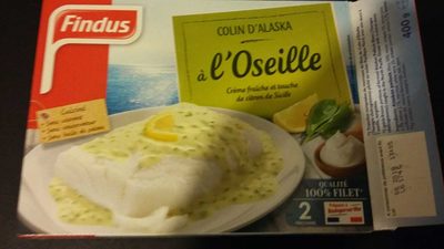 Colin d'Alaska à l'oseille