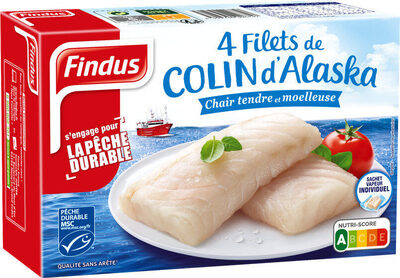 Filets de Colin d'Alaska MSC