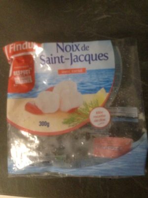 Noix de Saint - Jacques avec corail front packaging