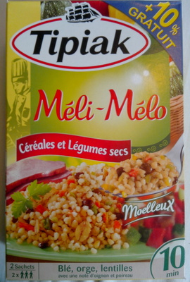 Méli-Mélo Céréales et Légumes secs