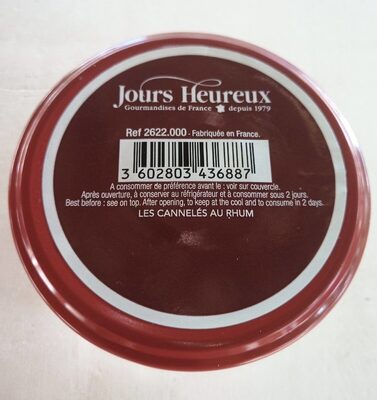 Les cannelés au rhum