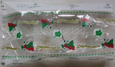 Fraises rondes cat 1 en Barquette front packaging