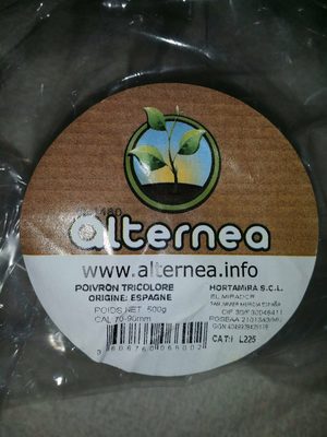 Poivrons trois couleurs Origine ESPAGNE