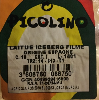 Laitue Iceberg filme