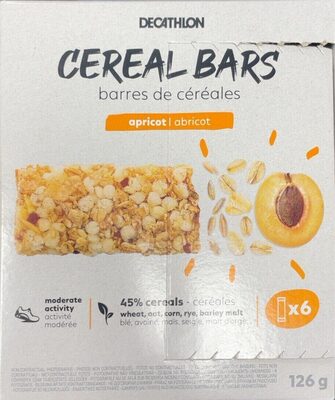 Decathlon Apricot Cereal Bars