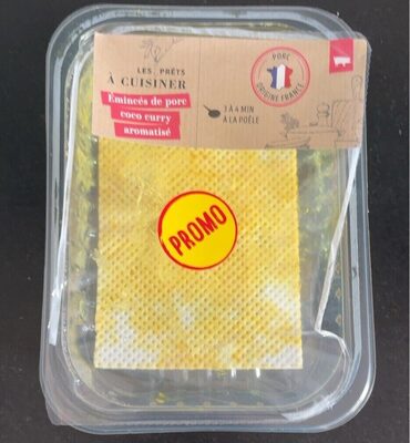 Émincé de Porc Marinés Au Coco Curry