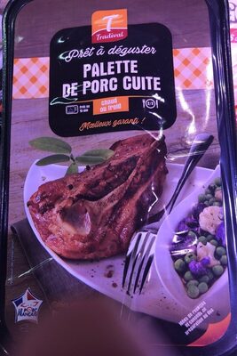 Palette de porc cuite