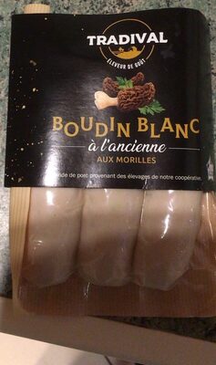 Boudin blanc aux morilled