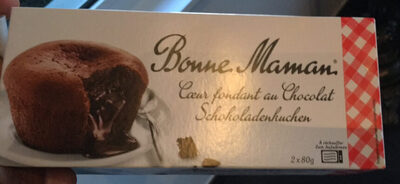 Bonne Maman Coeur fondant au chocolat