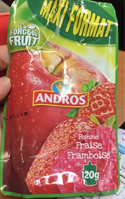 Compote pomme fraise framboise